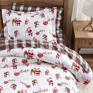 Heritage Santa Organic Duvet Cover - PBK